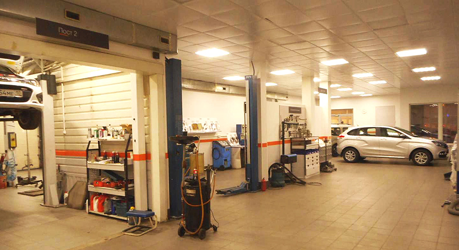 Сервисное обслуживание и ремонт автомобилей Lada у официального дилера ИНТЕЙ ЛАДА